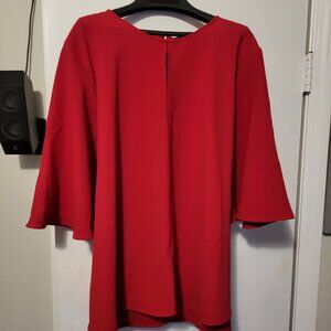 Zara Red Blouse (NWT)